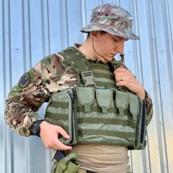 Плитоноска - Разгрузка ЖР 5 хаки Оксфорд