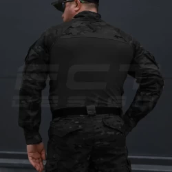Убакс тактична бойова сорочка Страйкер чорний мультикам