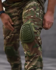 Штани зимові з наколінниками тактичні Корд Gen 2 на флісі Мультикам