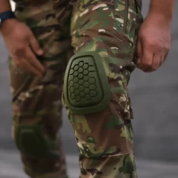 Брюки зимние с наколенниками тактические Корд Gen 2 на флисе Мультикам