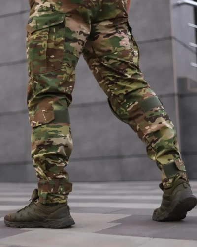 Штани зимові з наколінниками тактичні Корд Gen 2 на флісі Мультикам 44 44