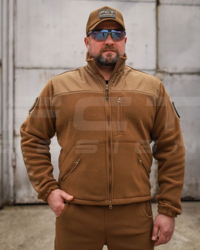 Костюм спортивний флісовий спрощенний койот 42 42