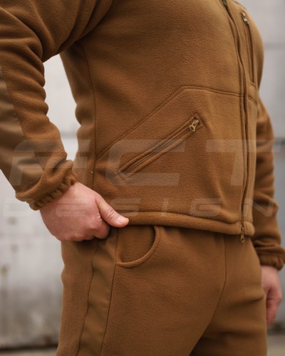 Костюм спортивний флісовий спрощенний койот 42 42