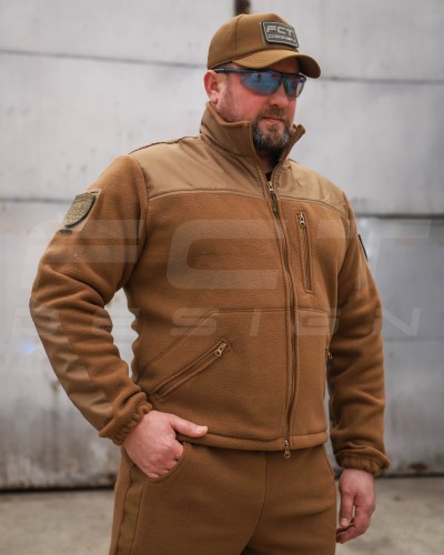 Костюм спортивний флісовий спрощенний койот 42 42