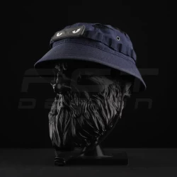 Панама тактическая рип-стоп Велкро с регулятором и сеткой синяя
