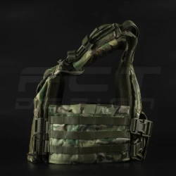 Плитоноска FCT с быстросбросом кордура мультикам