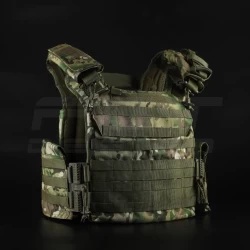 Плитоноска FCT с быстросбросом кордура мультикам