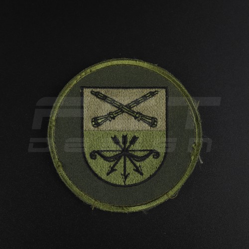 Шеврон НГУ на рукав Запоріжжя хакі  