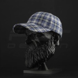 Кепка бейсболка FCT літня в клітинку синя (8 номер)   