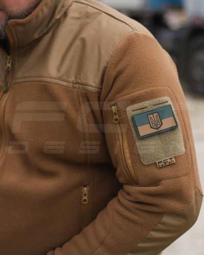 Костюм спортивний флісовий посилений під резинку койот 42 42