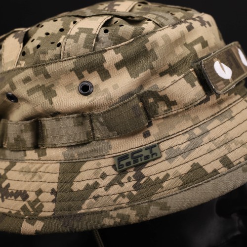 Панама тактична ріп-стоп Перфорація з регулятором піксель ЗСУ 56 56
