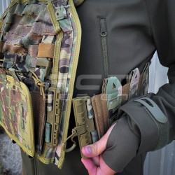 Плитоноска с быстросбросом кордура