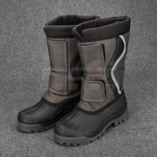 Чоботи Сноубутси зимові непромокаючі натуральна вовна сірі 40 40