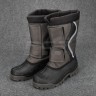 Чоботи Сноубутси зимові непромокаючі натуральна вовна сірі 40 40