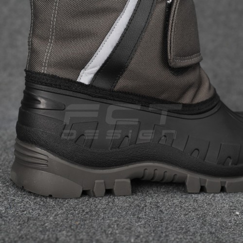 Чоботи Сноубутси зимові непромокаючі натуральна вовна сірі 40 40