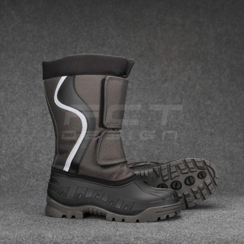 Чоботи Сноубутси зимові непромокаючі натуральна вовна сірі 40 40