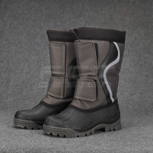 Чоботи Сноубутси зимові непромокаючі натуральна вовна сірі 40 40