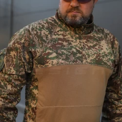 Убакс тактическая боевая рубашка Страйкер Хищник пиксель G-0822