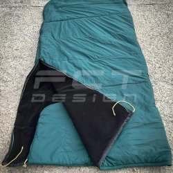 Спальний мішок зимовий ковдра на синтепоні та флісі 100х210 хакі