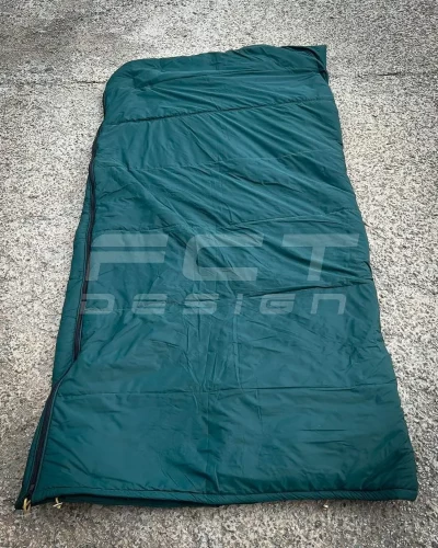 Спальний мішок зимовий ковдра на синтепоні та флісі 100х210 хакі 100х210 100х210