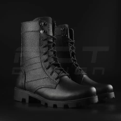 Берці рифлянки Талан демісезонні флотар чорні