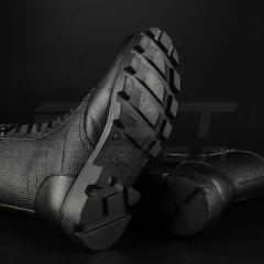 Берці рифлянки Талан демісезонні флотар чорні