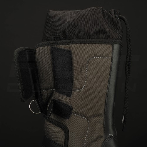 Чоботи Сноубутси зимові непромокаючі натуральна вовна з фастексом сірі 40 40