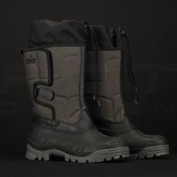 Сапоги Сноубутсы зимние непромокаемые натуральная шерсть с фастексом серые