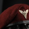 Берет ДШВ Крапля Марун в зборі з металевим прапорцем 56 56