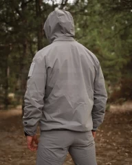 Куртка тактична Хантер 4W Stretch на сітці Сіра