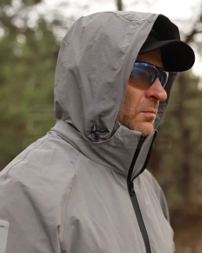 Куртка тактична Хантер 4W Stretch на сітці Сіра 40-42/3 40-42/3