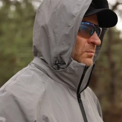 Куртка тактическая Хантер 4W Stretch на сетке Серая