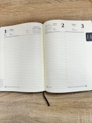 Блокнот щоденник А4 Поліції чорний датований на 2022 рік