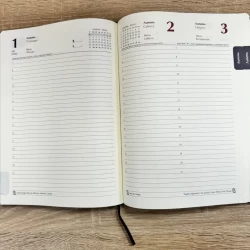 Блокнот щоденник А4 Поліції чорний датований на 2022 рік