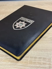 Блокнот щоденник А4 Поліції чорний датований на 2022 рік