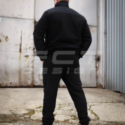 Костюм спортивный флисовый Упрощенный черный
