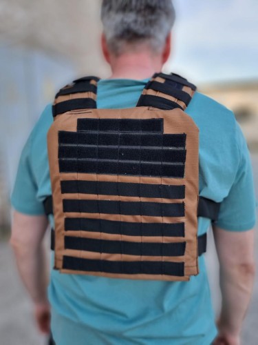 Плитоноска Оксфорд MOLLE гарячий пісок