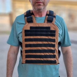 Плитоноска Оксфорд MOLLE горячий песок