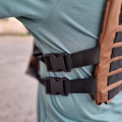 Плитоноска Оксфорд MOLLE горячий песок