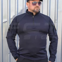 Убакс бойова сорочка CoolPass темно синя довгий рукав
