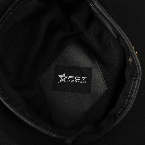 Берет ЗСУ Танкових військ Крапля чорний в зборі з металевим прапорцем 56 56