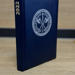 Блокнот-щоденник Судова охорона синій з нанесенням А5 датований на 2022 рік