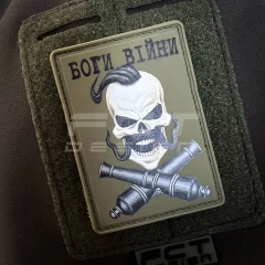 Шеврон/патч гумовий ПВХ Боги Війни