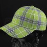Кепка бейсболка FCT літня в клітинку зелена (12 номер) 58-1706-1709 58-1706-1709