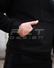 Костюм спортивный флисовый с усилением Софтшелл черный 42