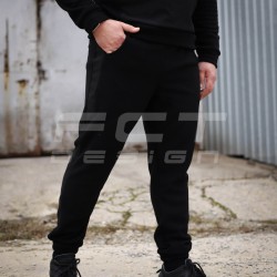 Костюм спортивный флисовый с усилением Софтшелл черный