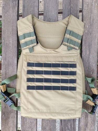 Плитоноска Оксфорд MOLLE койот