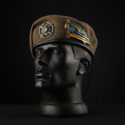 Берет Общевоенный ВСУ Капля степь в сборе с металлическим флажком