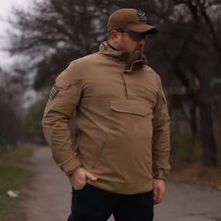 Куртка Анорак тактическая 4W Stretch Койот