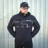 Куртка Хантер Баланс стрейч на сітці чорна для поліції 40- 42/3 40- 42/3